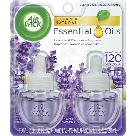 Air Wick Scented Oil Refill, Air Wick, , Lavender/Chamomile, PK 2 RAC78473